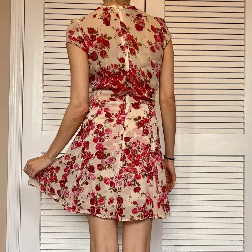 Reformation silk floral dress - Picture 2 of 7